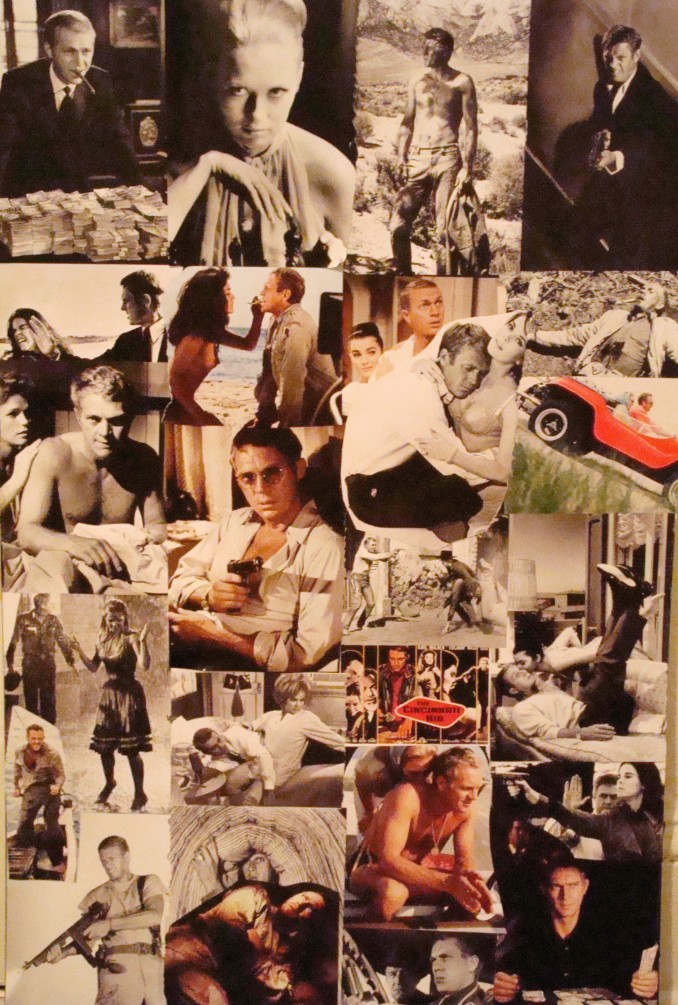 Did this piece in 2008 in Atlanta, its now on a friends wall in Paris and this is the only picture I have of it. Steve Mcqueen- the king of cool and all things I find sexy