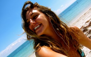 When the sun is shining on me, there is nothing to be but happy.