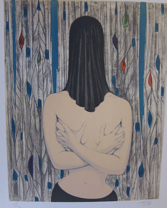 felixlabisse Felix Labisse lithograph found at Gallerie Anais in Bergamont Station, Santa Monica