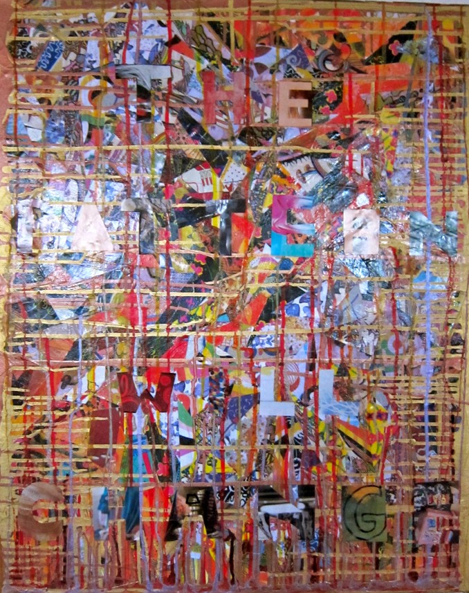 "The Pattern Will Change" (2011) by Sky Farrell- exhibited at Haiti Art Expo 2011 Dec1-4th 